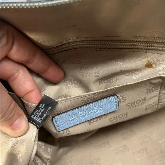 Michael Kors Sky Blue Tote - Picture 6 of 14